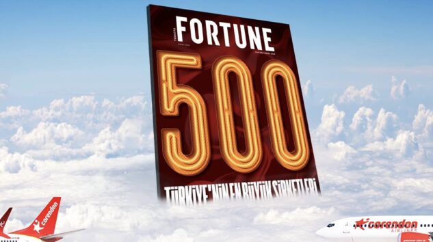 Corendon Airlines, Fortune 500 Türkiye listesinde 146. sırada yer aldı