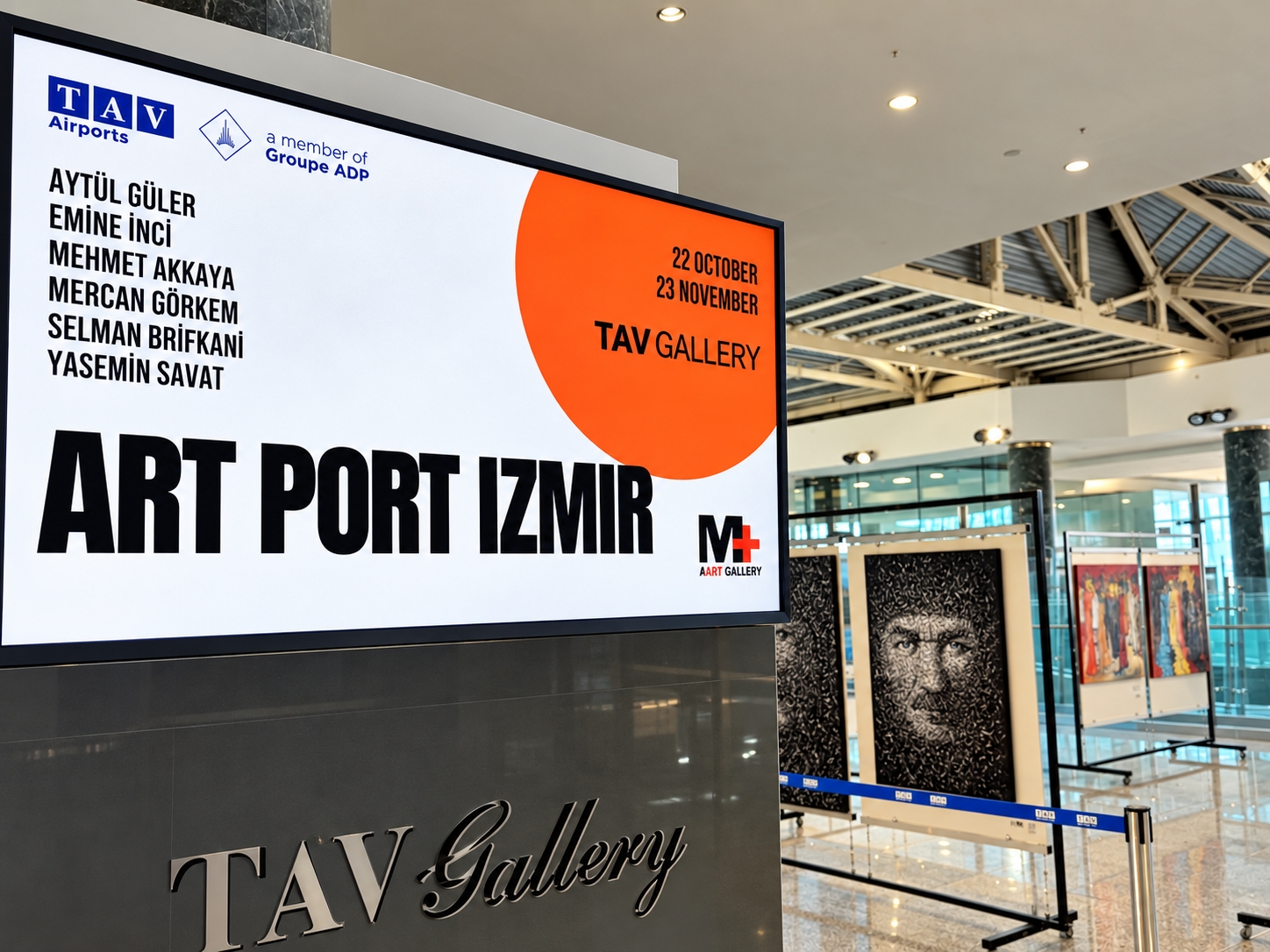 Adnan Menderes Havalimanı’nda “Art Port İzmir” sergisi