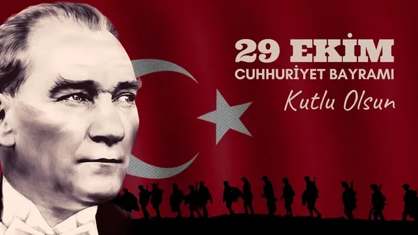 29 Ekim Cumhuriyet Bayramı Kutlu Olsun
