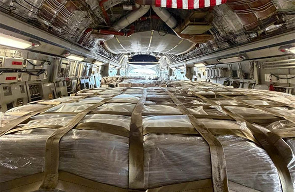 ABD’nin C-17 Globemaster III 45 ton kokain taşıdı