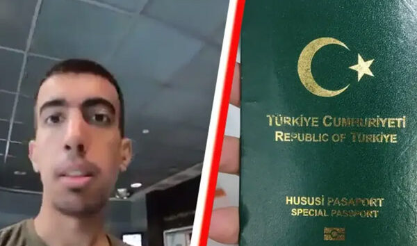 Yeşil Pasaportuyla Almanya’ya sokulmadı