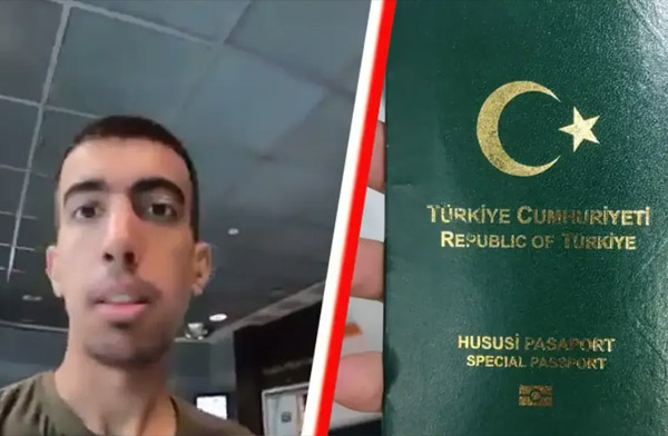 Yeşil Pasaportuyla Almanya’ya sokulmadı