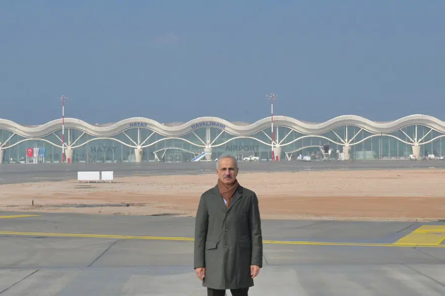 Bakan Uraloğlu, “Hatay Havalimanı’nı yeniliyoruz”