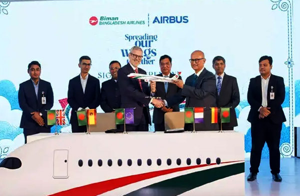 Biman Bengladesh Aibus’a 10 uçaklık sipariş
