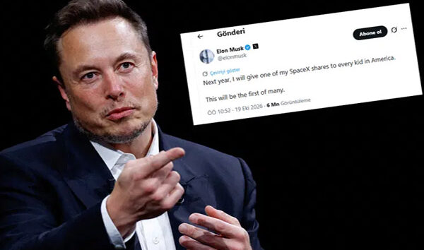 Elon Musk her çocuğa SpaceX hissesi dağıtacak