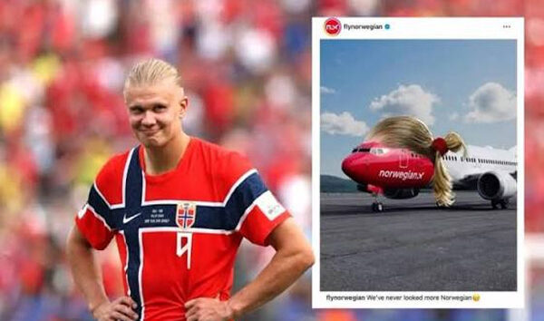 Erling Haaland Norwegian Air Shuttle’a dava açtı