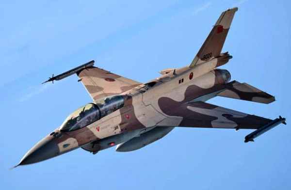 Fas’ın ilk F-16 Block 72 uçağı ilk uçuşunu yaptı