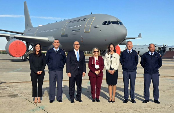 İspanya Airbus’tarn üçüncü A330 MRTT uçağını teslim aldı