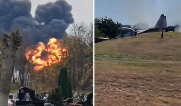 Rusya Kaliningrad’da Su-30 düştü