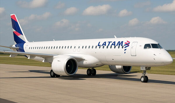 LATAM Airlines Brasil filosuna Embraer E195-E2 alıyor