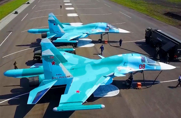 Rus Hava Uzay Ajansı’na Su-34 teslimatları