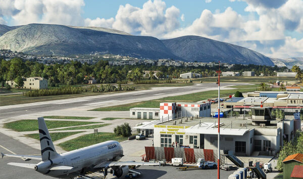Yunanistan Omiros Havalimanı pistini uzatıyor