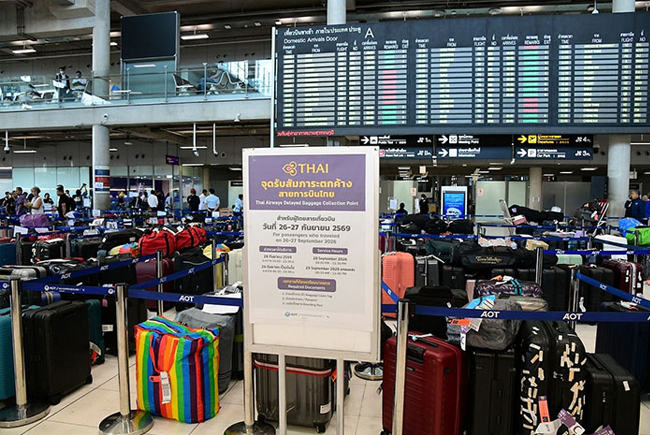 Tayland’da yağışlar Suvarnabhumi Havalimanı’nı vurdu