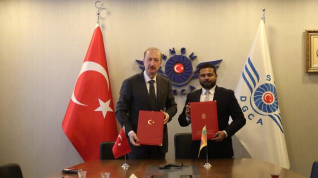 Türkiye ve Sri Lanka havada anlaşma imzaladı