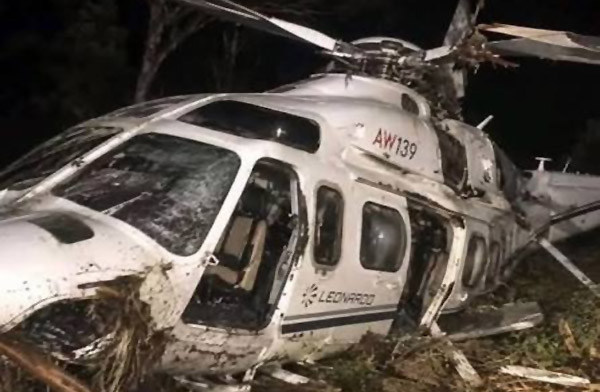 Zimbabve’de helikopter düştü; 4 kişi hayıtını kaybetti